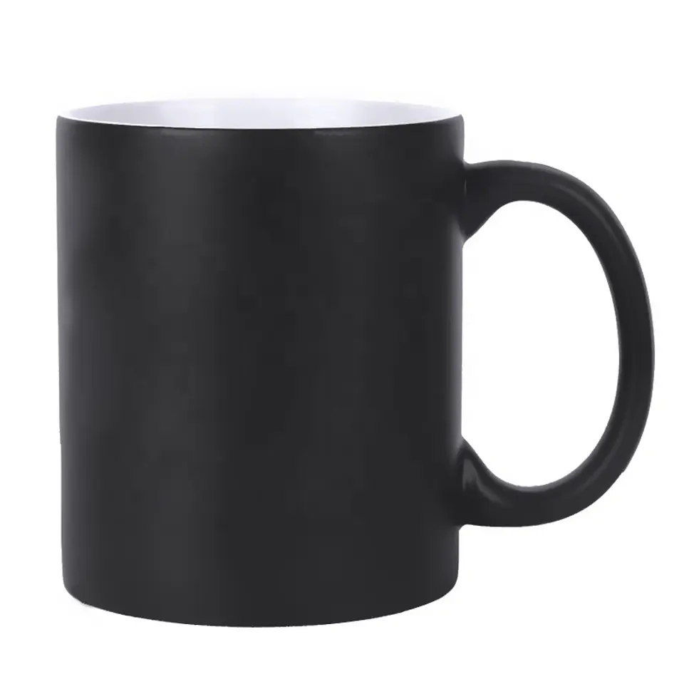 Taza Mágica 11oz Negra Para Sublimacion Caja 36U 1