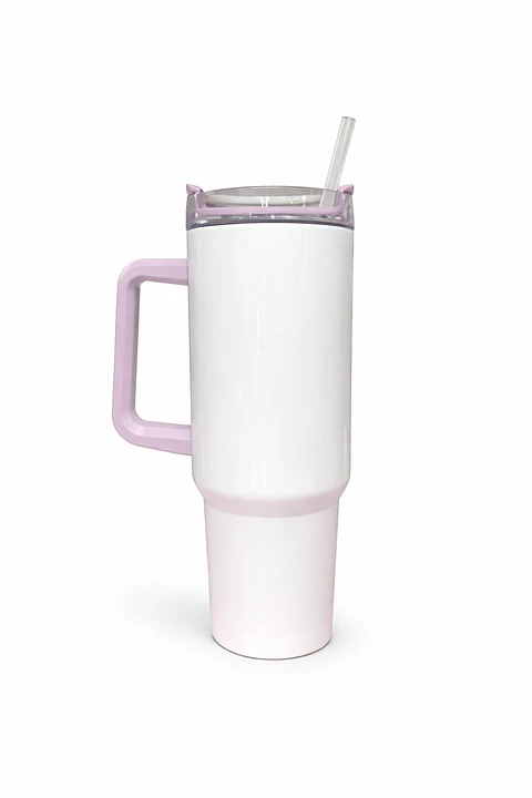 Tazón Térmico Tumbler 40oz Inoxidable Frio Y Calor Asa Lila