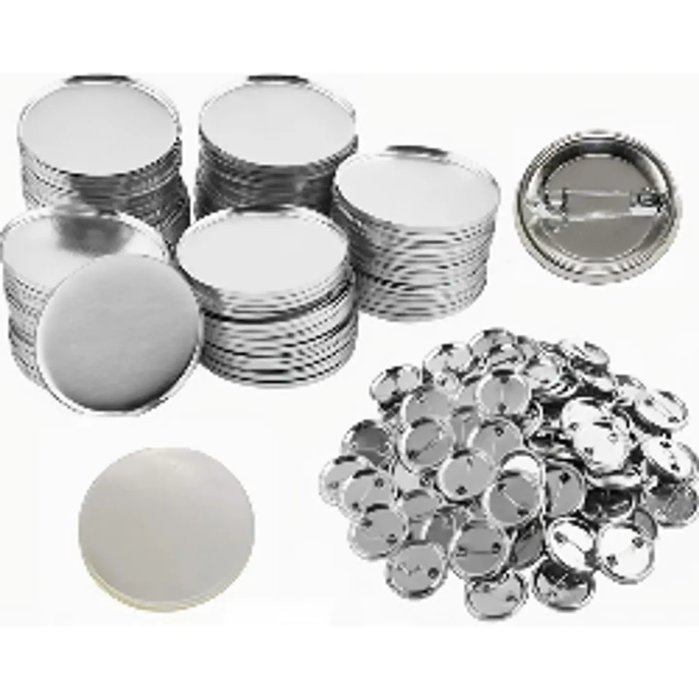 Pack de 200 Chapitas Metálicas de 37mm 1
