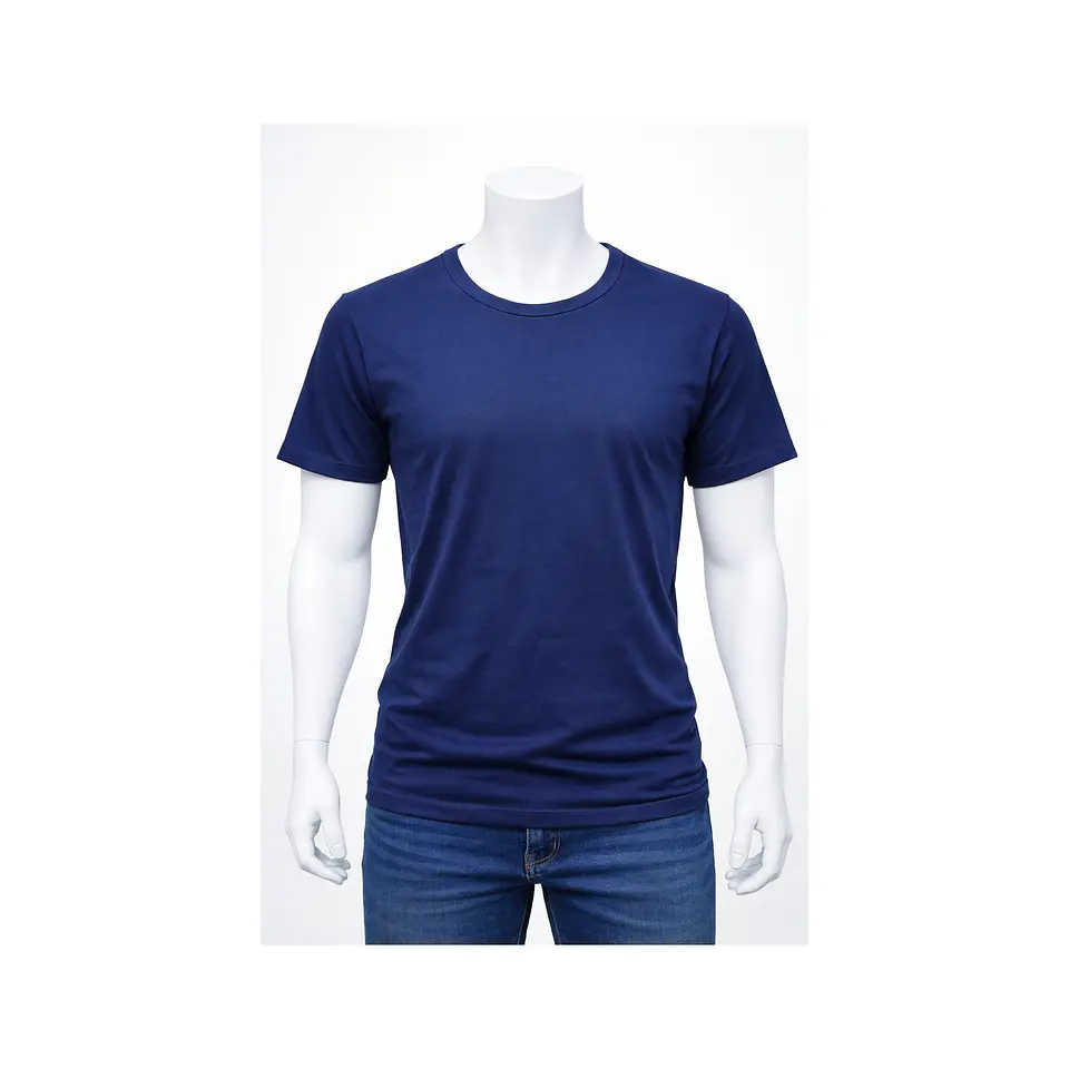 Polera Color Azul Para Sublimación XL 1