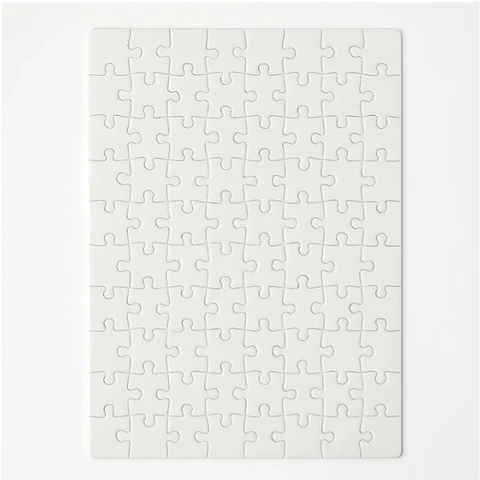 Pack de 5 Rompecabezas Puzzle Sublimable A4 120 Piezas