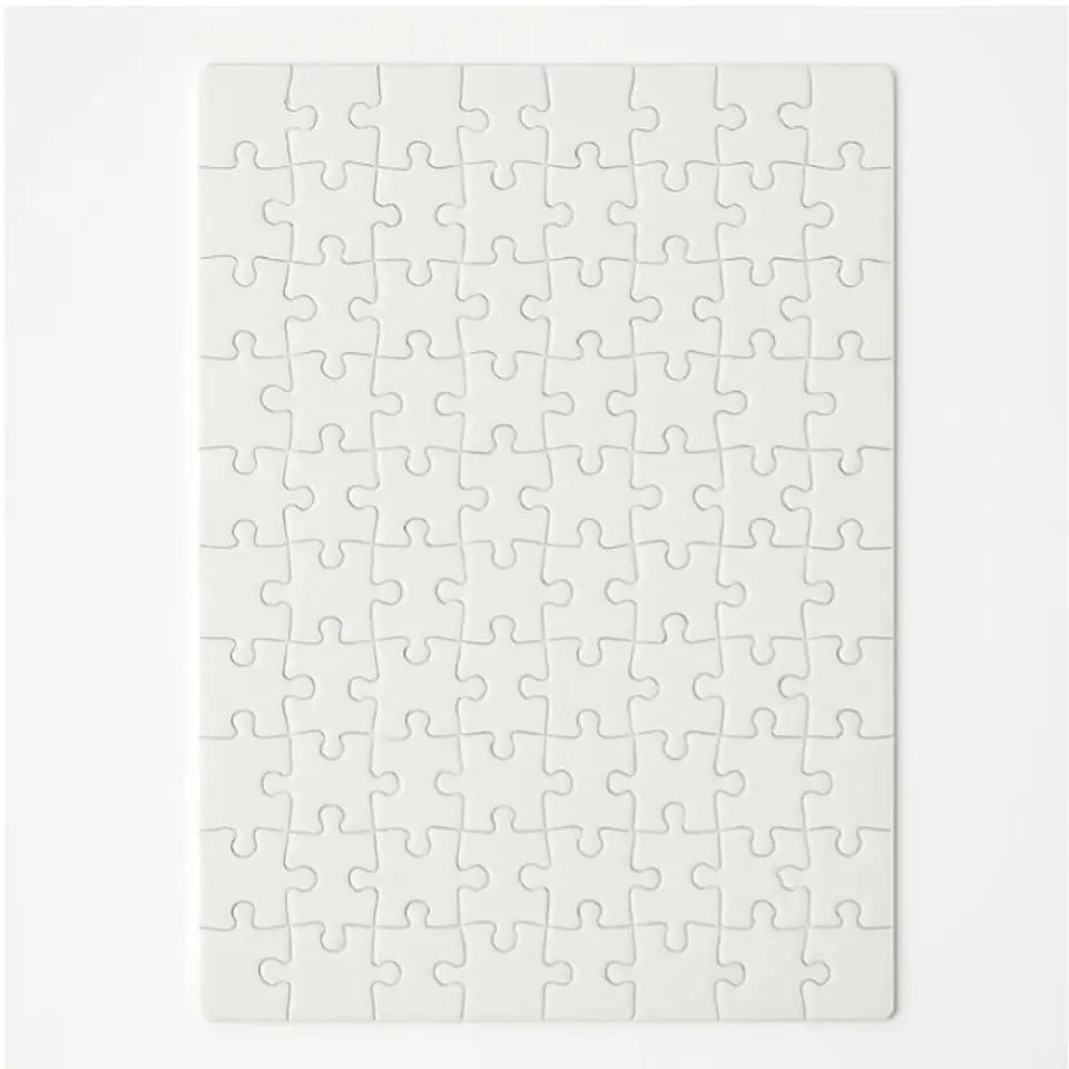 Pack de 5 Rompecabezas Puzzle Sublimable A4 120 Piezas 1