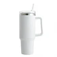 Termo Termico Mug Tumbler Buffer 900ML Acero Inox Frio Calor - Blanco - Miniatura 1