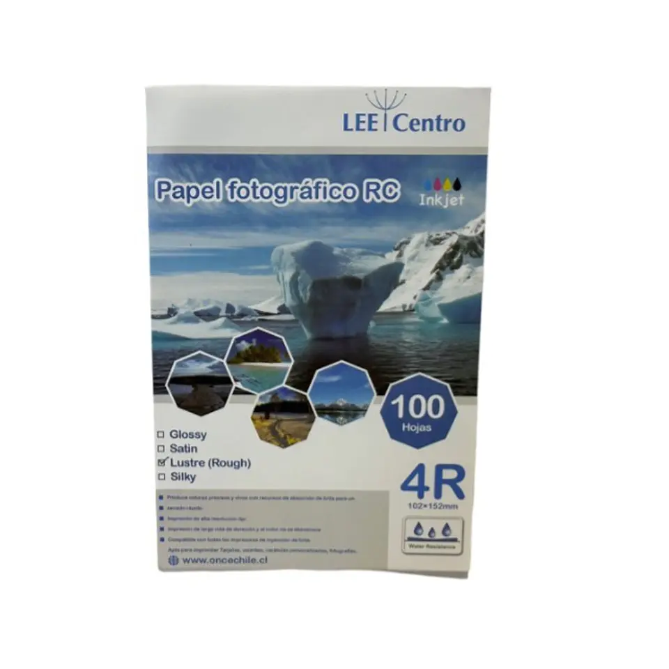 Papel Lustrado 4R P 100 Hojas 1