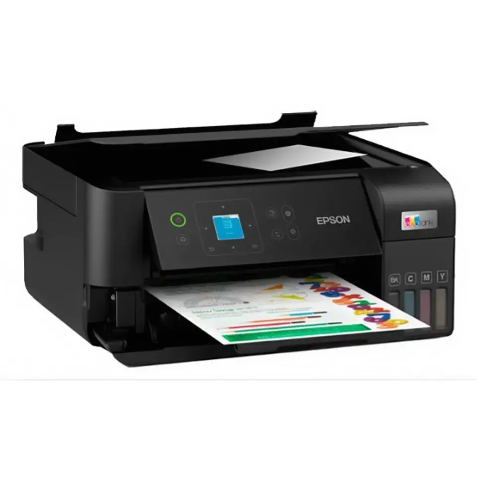 Impresora Multifuncional Epson Ecotank L3560 Wifi Usb Color Negro 1