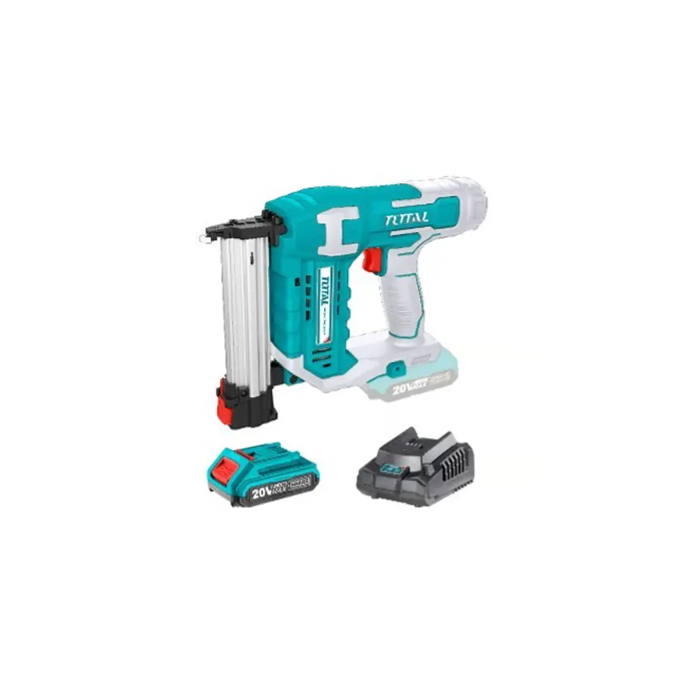 Pistola Clavadora P/ Concreto 20v Batería + Cargador Total Tcstli3808 1
