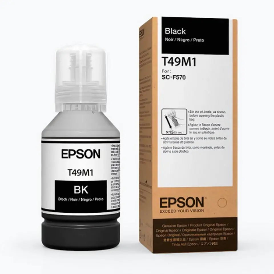 Tintas De Sublimación Epson T49m1 140ml F570 F170 F571 Origin 1