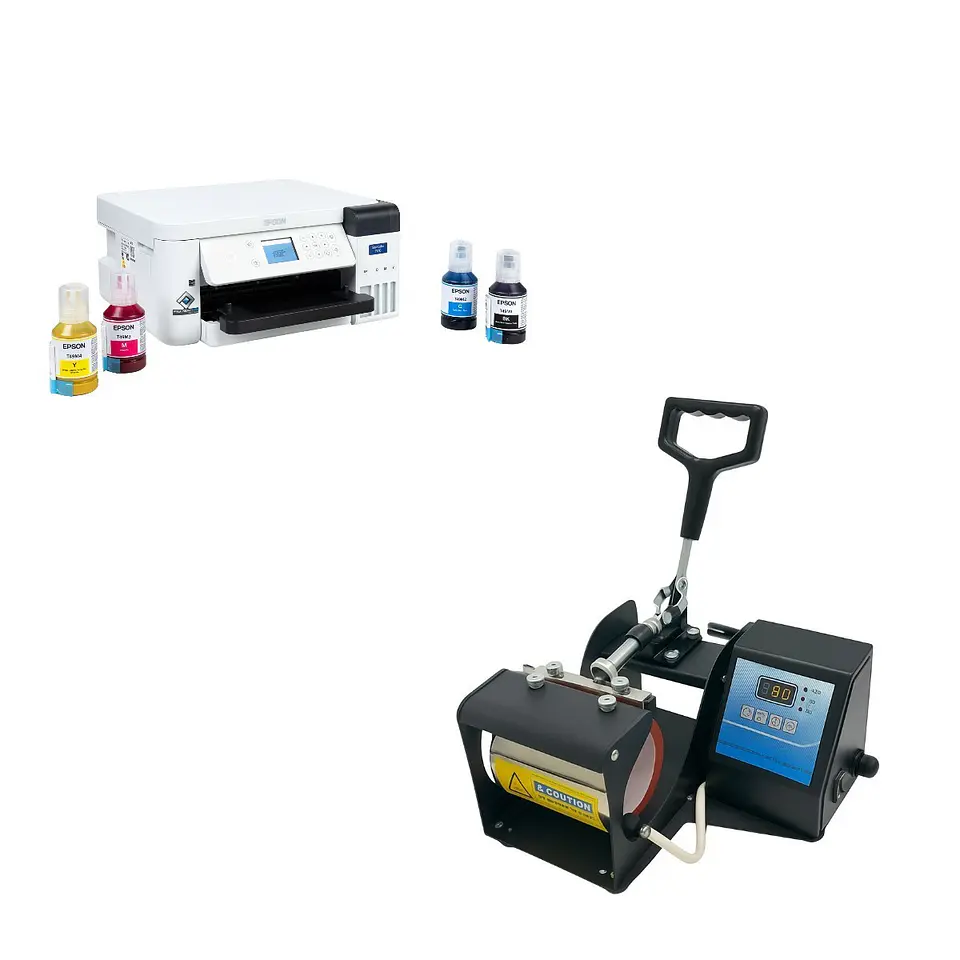 Kit de Estampadora de tazas 11oz + Kit Impresora Epson F170 1