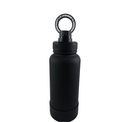 Botella de Agua de Acero Inoxidable de 650 ml con Soporte Magnético para Teléfono T-10003