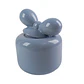 Azucarera Azul de Porcelana con Tapa 400Ml - Miniatura 1