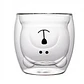 Taza De Cristal Doble Pared Con Estampado 300ml T-00052 - Miniatura 1