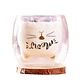 Vaso de Vidrio 300ml con Forma de Gato Doble Pared - Miniatura 1