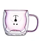 Taza De Cristal Doble Pared Con Estampado 300ml T-00035 - Miniatura 1