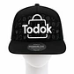 Gorro para Personalización con Mini Perforado Color Negra - Miniatura 1