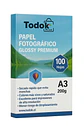 Papel Fotográfico Premium Glossy A3 100 Hojas 200g - Miniatura 1