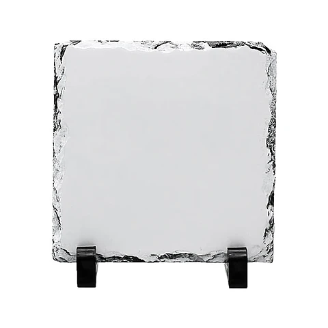 Roca Cuadrada Glossy Sublimable 20x20cm con Cajita