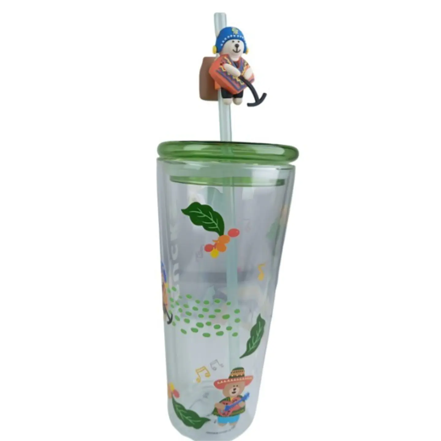 Vasos de Cristal con Tapa Ajustada 1