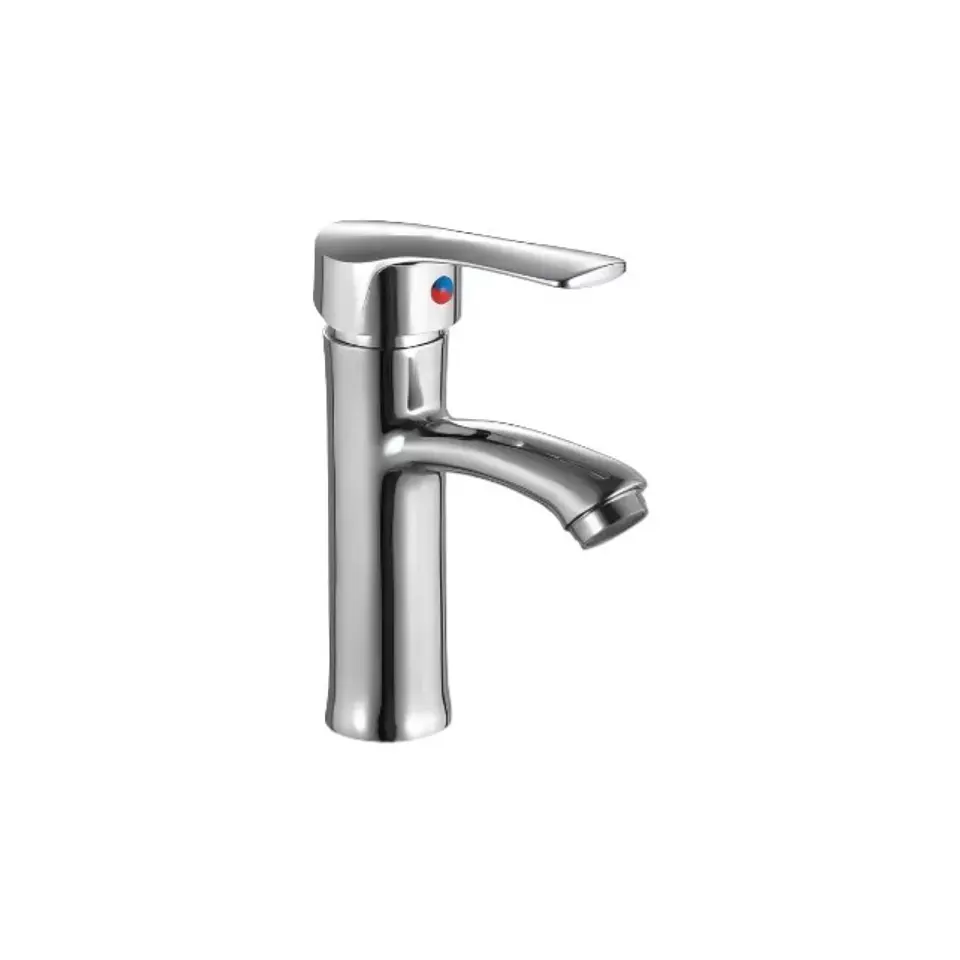 Llave Lavamanos Monomando Grifería Baño Con Flexibles Cromad A10989 1