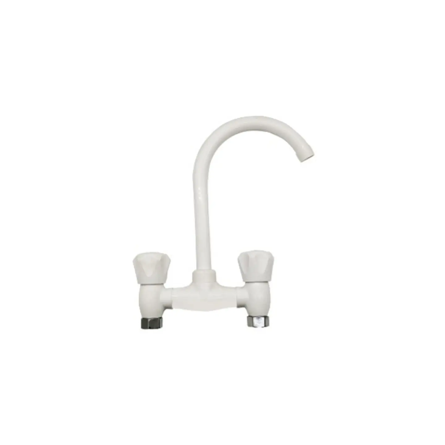 Llave Blanca Dos Manillas Cuello de Cisne A10994 1
