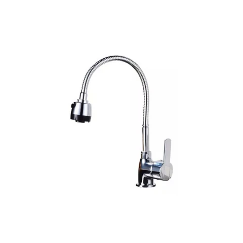 Llave Grifería Lavaplatos Flexible Doble Chorro A10996