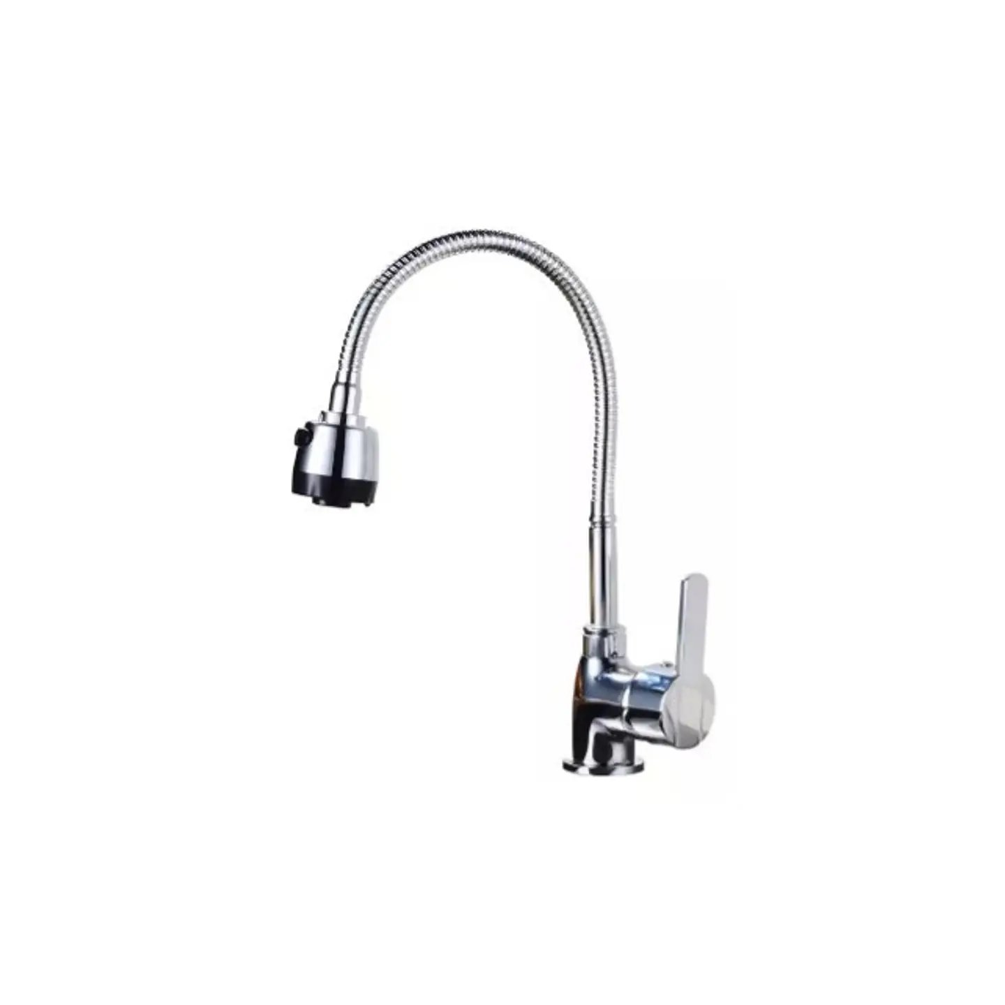 Llave Grifería Lavaplatos Flexible Doble Chorro A10996 1