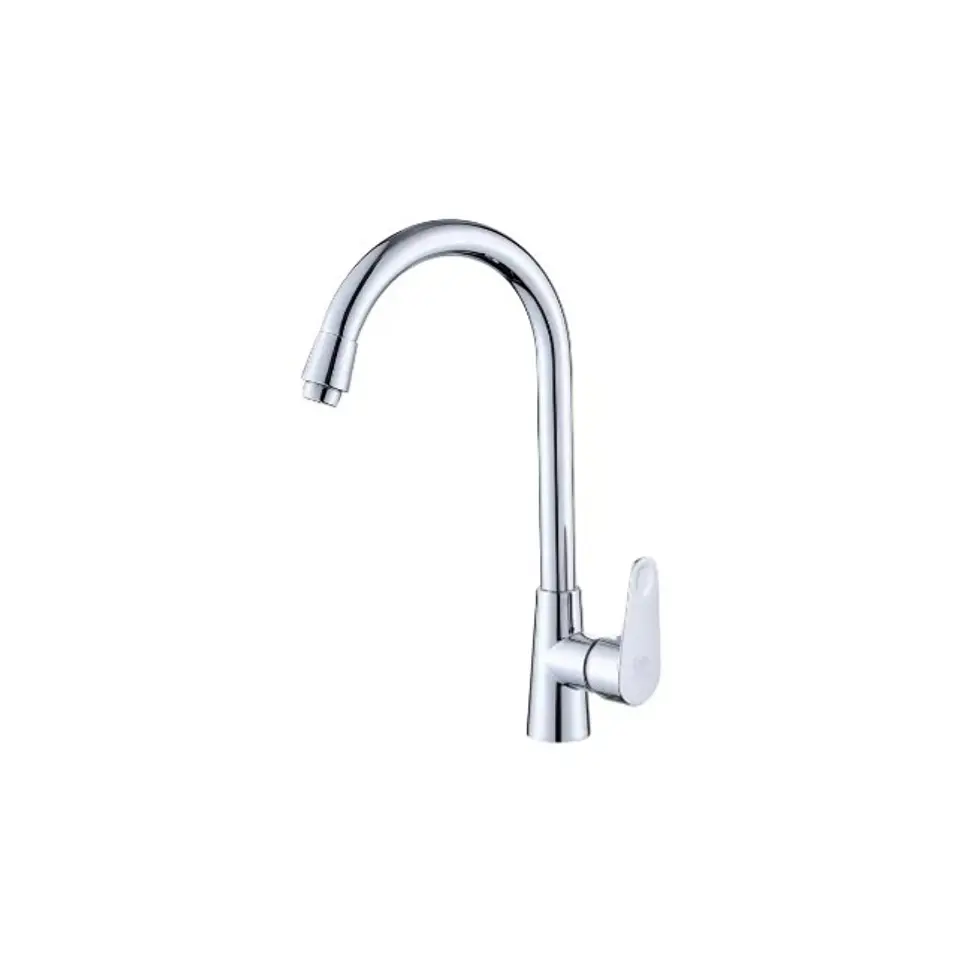Llave Grifería Monomando Lavaplatos Giratorio Moderna A10987 1