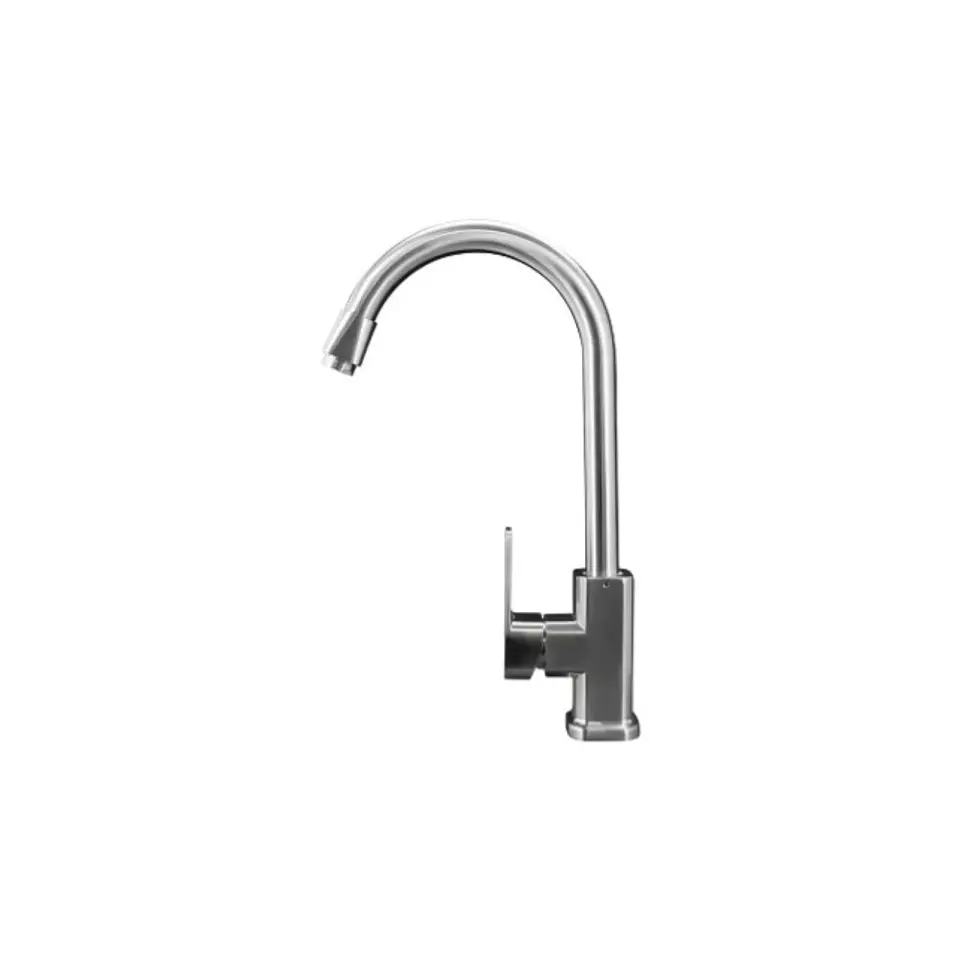 Llave Grifería Monomando Lavaplatos Acero Inoxidable A10988 1