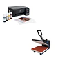 Kit de Maquina Estampadora, Sublimadora, Tranfer 38x38 + Impresora Epson L1250 - Miniatura 1