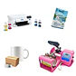 Kit de Estampadora 11oz + Impresora Epson F170 + Papel + Caja de Tazas + Regalos - Miniatura 1