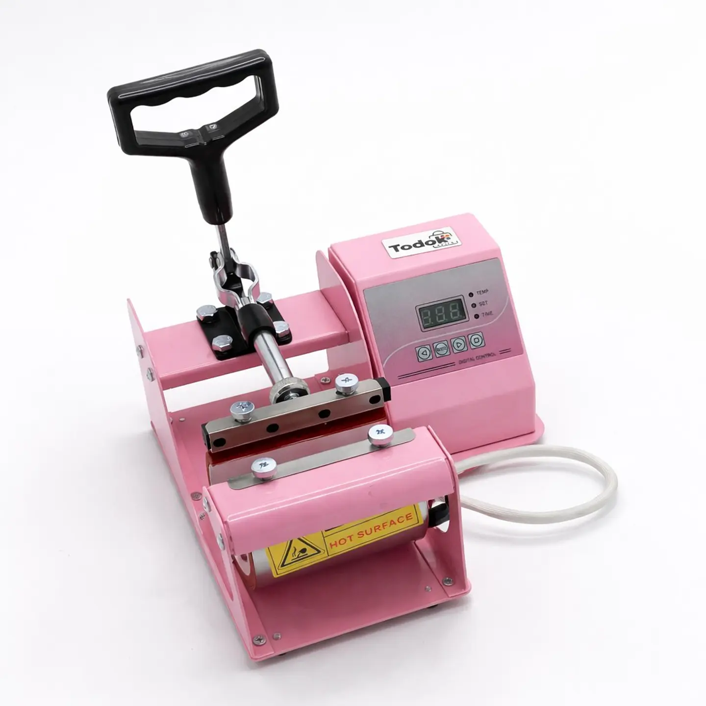 Maquina Estampadora Sublimadora Tazas 11oz Rosa 1