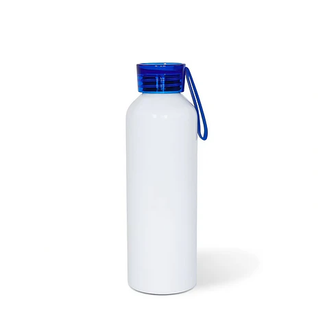 Pack de 12 Botellas Sport Para Sublimación 750ml Tapa Color Azul
