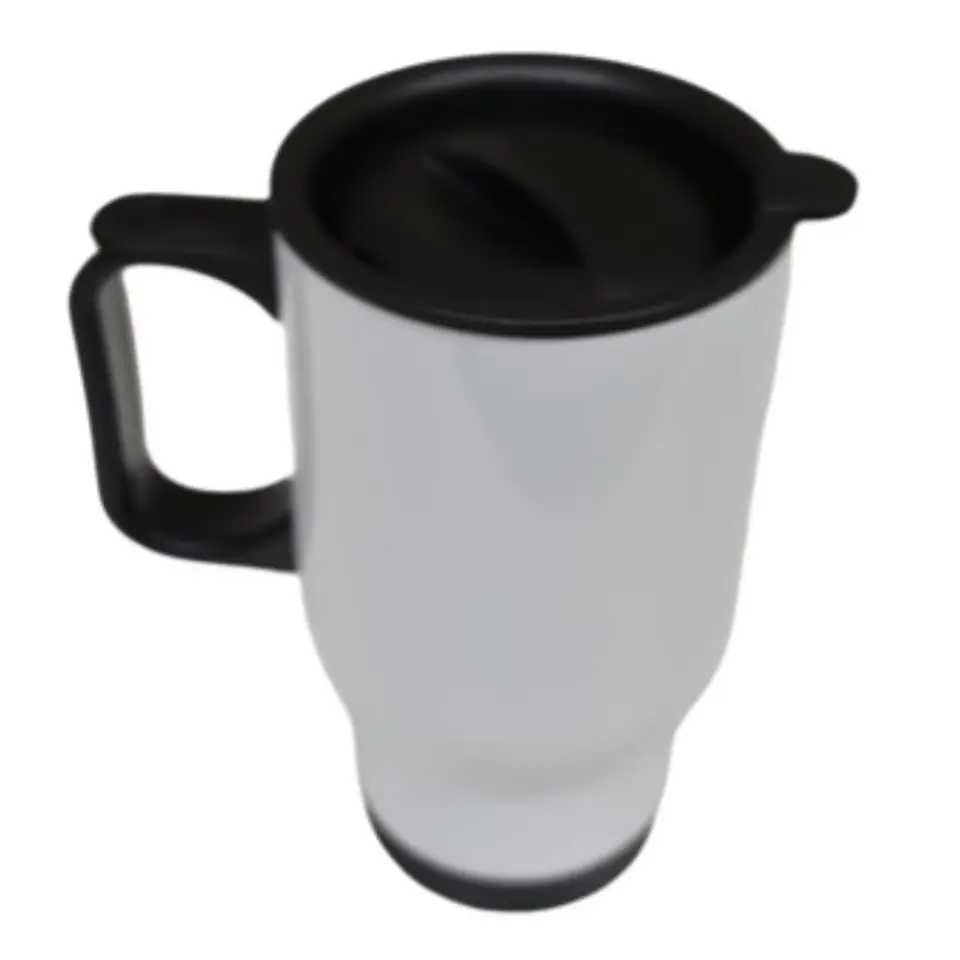 Mug Tumbler Metálico Para Sublimación 14Oz con Tapa 450ML 1