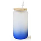 Vasos Glass Sublimación 16oz 500ml Tapa Bambú Y Caja - Miniatura 1