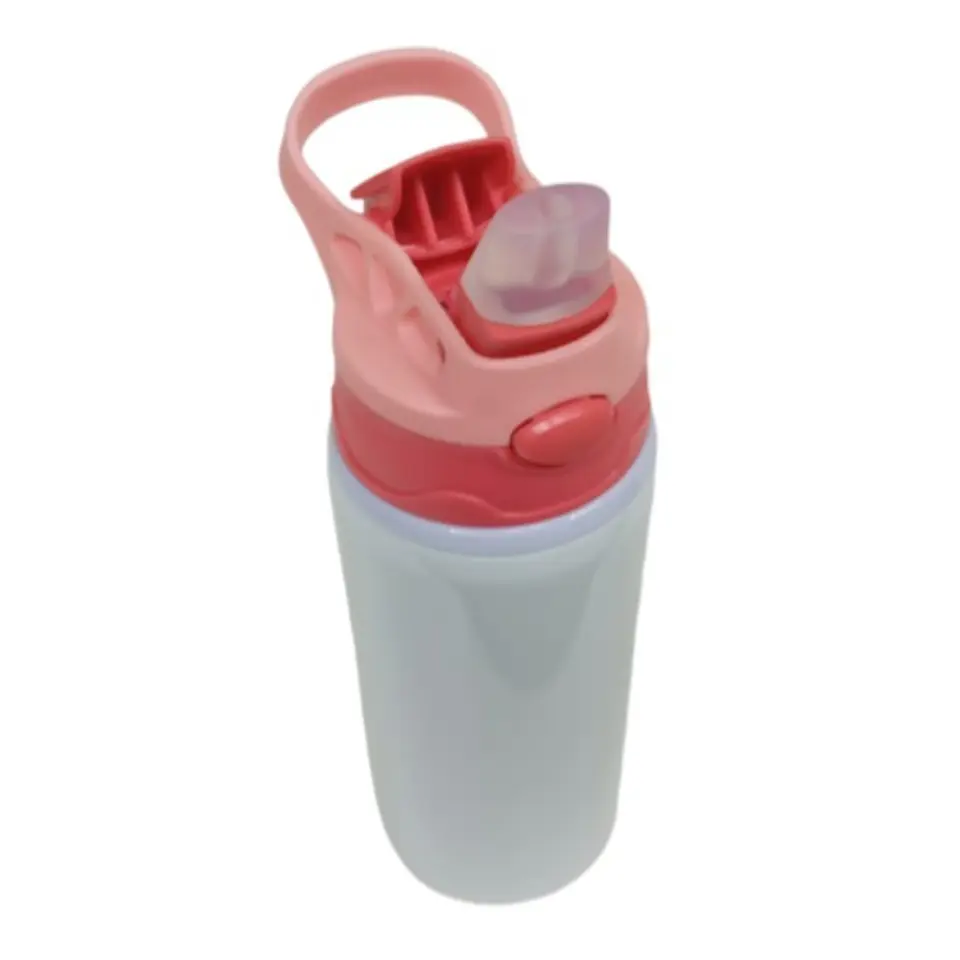 Botella de Niño de 600ml Sublimación Tapa con Colores 1