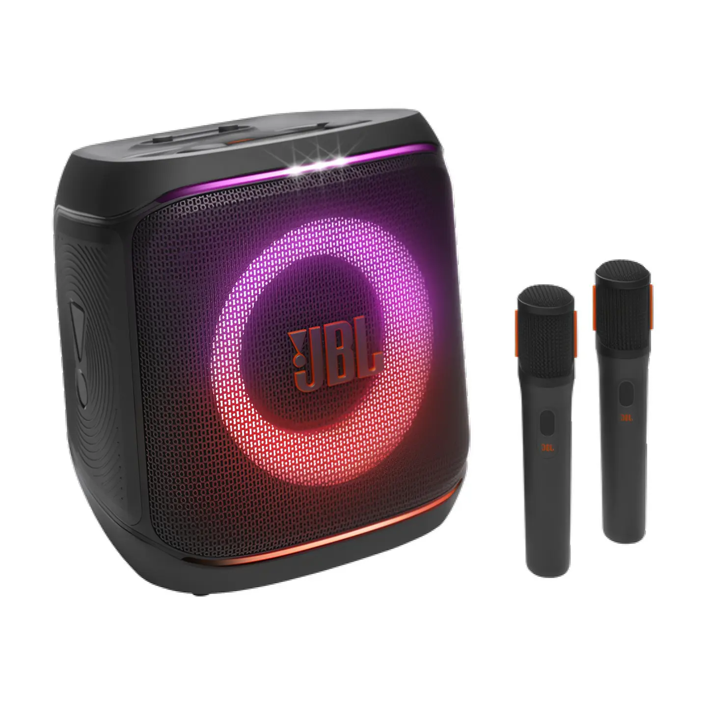 Parlante bluetooth JBL Partybox Encore 2 negro 2 micrófonos 1