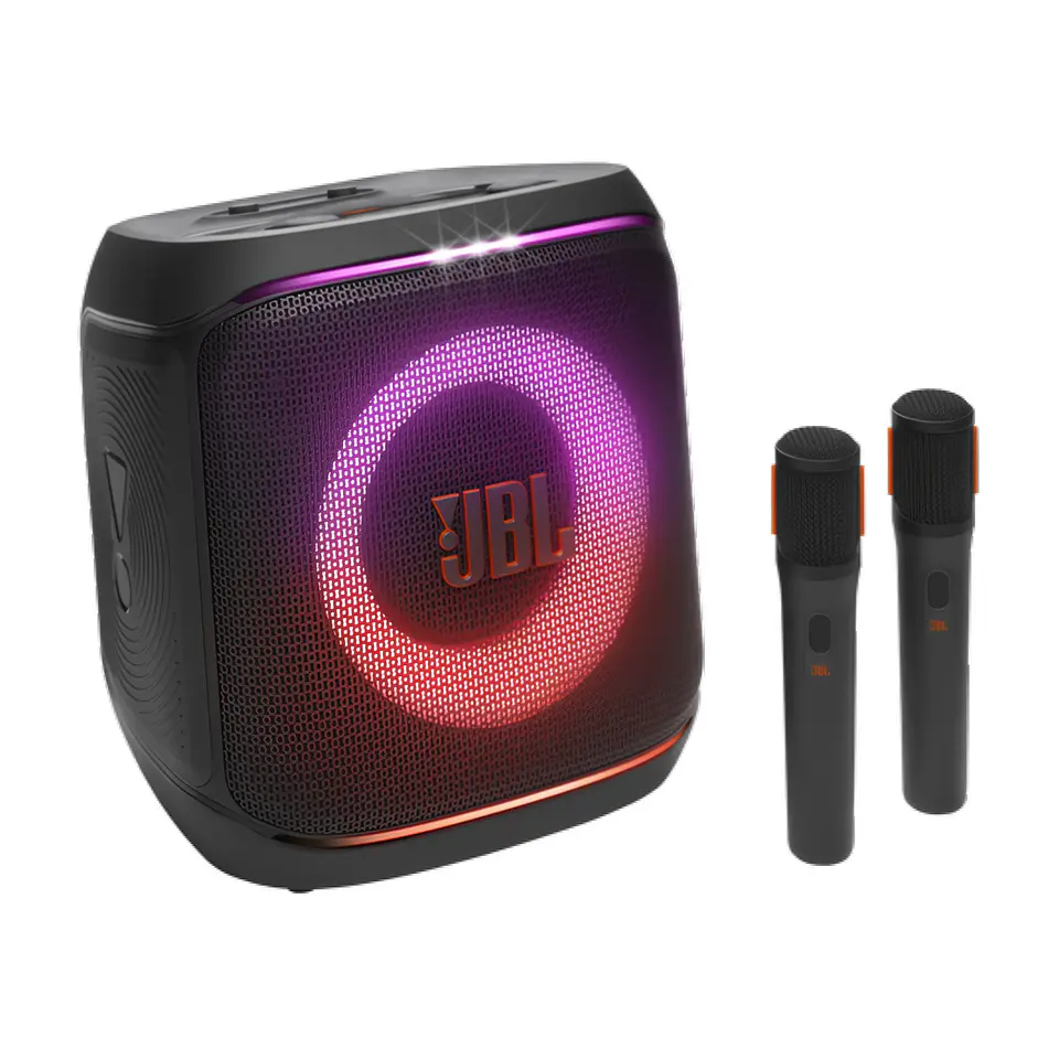 Parlante bluetooth JBL Partybox Encore 2 negro 2 micrófonos 1