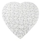 Pack de 5 Rompecabezas Blanco Sublimable Con Forma De Corazón 75Pz - Miniatura 1