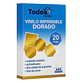 Vinilo Adhesivo Imprimible Dorado Metálico A4 20 Hojas Todok - Miniatura 1