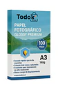 Papel Fotográfico Premium Glossy A3 100 Hojas 180g - Miniatura 1