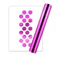 Folia decorativa Fucsia Rollo 100m x 30cm - Miniatura 1