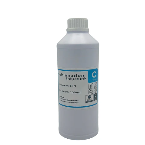 Tinta De Sublimación Inkjet Ink 1 Litro Premium Cian