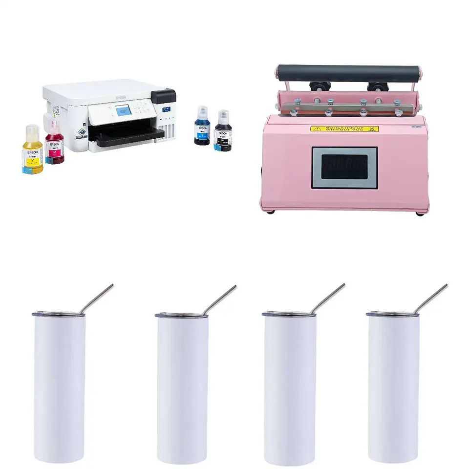 Kit de Estampadora 30oz + Impresora Epson F170 + Termos 1