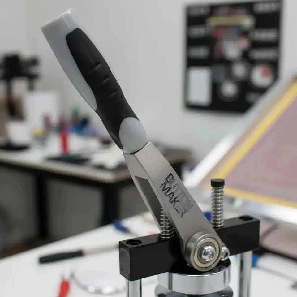 Maquina de Chapitas + Matriz de 58 mm Button Maker 2