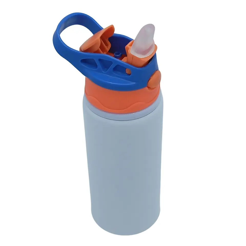 Botella de Niño de 600ml Sublimación Tapa con Colores 2