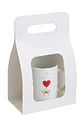 Pack de 36 Cajas Porta Tazones Blancos Sublimables 20x8 cm - Miniatura 4