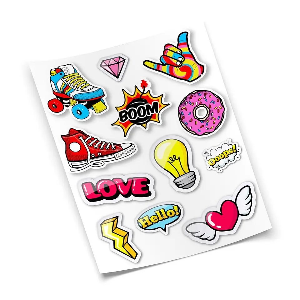 Papel de Sublimación Sticker 50 hojas A4 acabado Mate 3