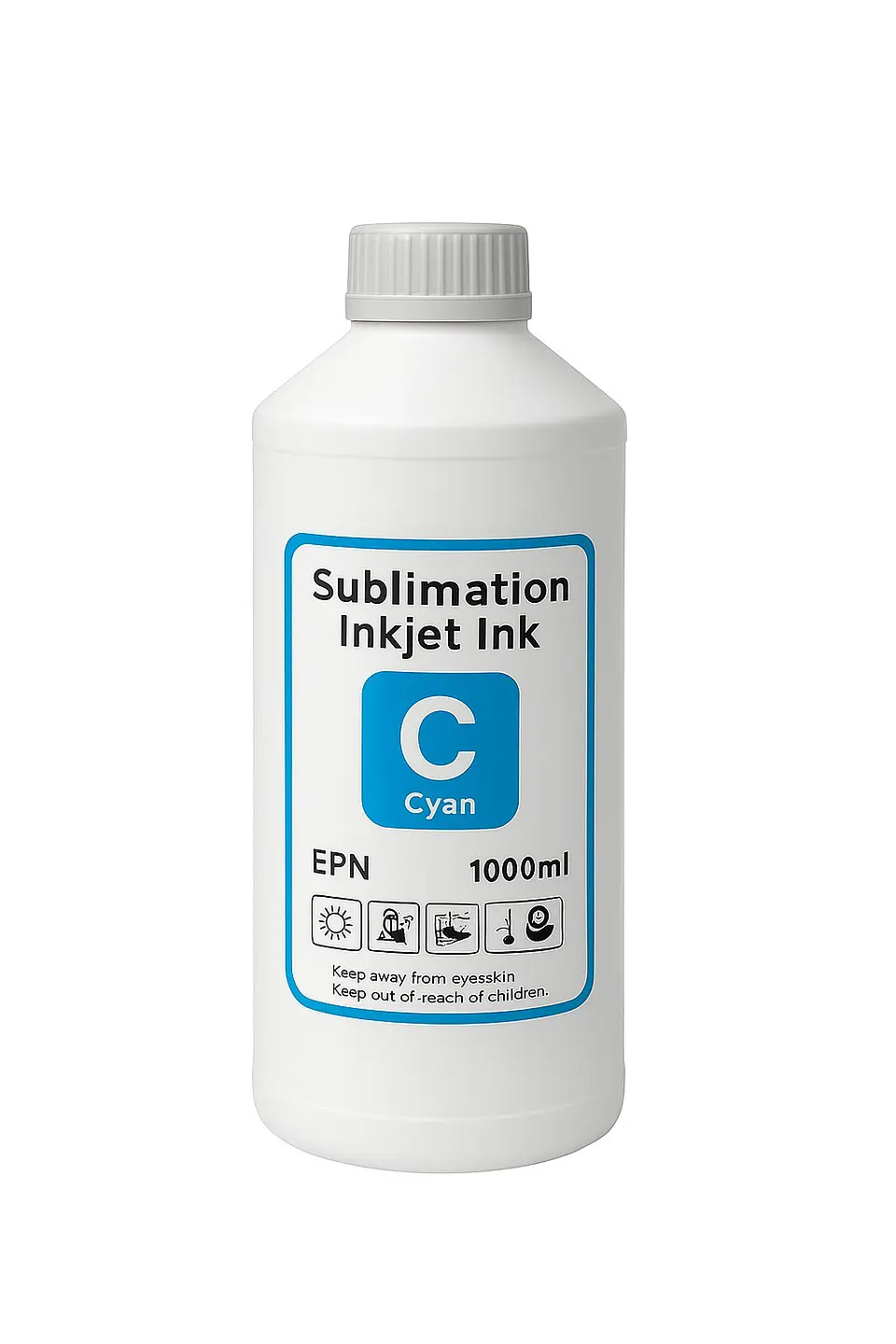 Pack de 5 Tintas DTF Ink Textil de 1L Cinco Colores KYMCW 3