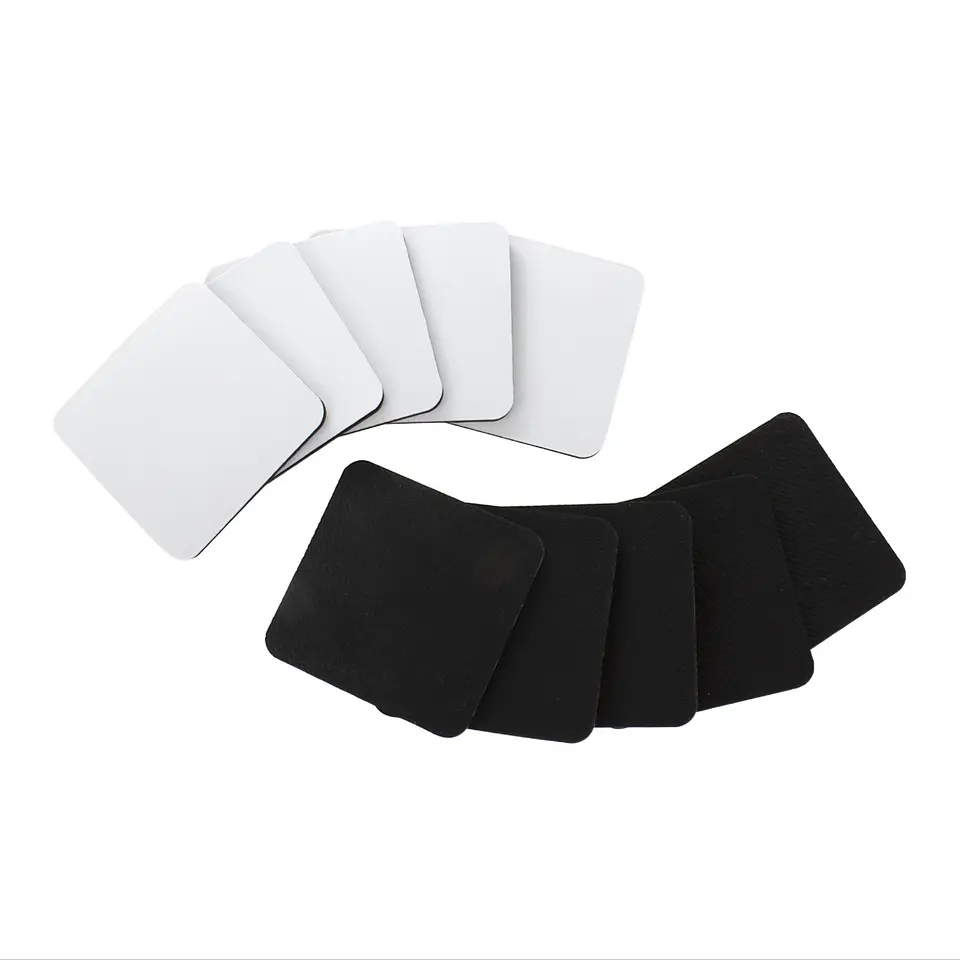 Pack de 10 Posavasos Cuadrados de Sublimacion de 10x10cm 4