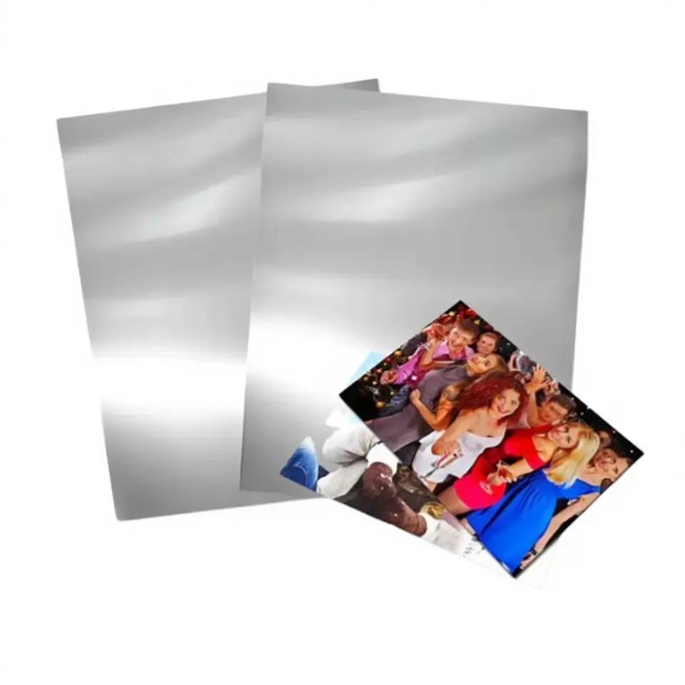 Pack de 10 Laminas de Aluminio Glossy de Sublimación de 20x30cm 1mm Espesor 3