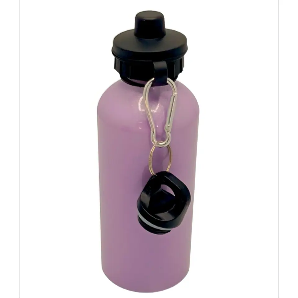 Pack de 10 Botellas Perladas Doble Tapa de 600Ml Azul 2
